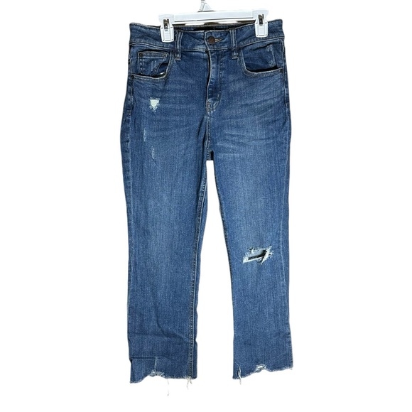 BDG Urban Outfitters Women’s Kick Flare High Rise Cropped Jeans Size 24 - Picture 2 of 3